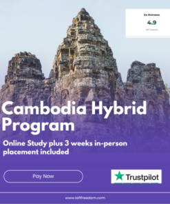 Hybrid Online TEFL + Top UP	$1025