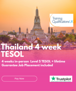 TESOL Course THAILAND Hua Hin + Placements $1,915 USD Pay Deposit of